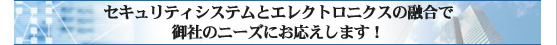 �Z�L�����e�B�V�X�e���ƃG���N�g���j�N�X�̗Z���Ō�Ђ̃j�[�Y�ɂ��������܂��I �Z�L�����e�B �d�q���i ���É�